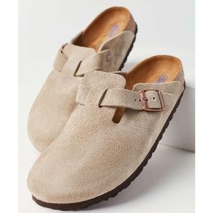 Birkenstock Boston | Soft Footbed | Suede Leather | size 38 | narrow fit